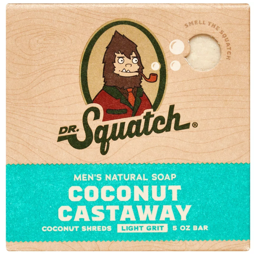 Dr Squatch Bar Soap Coconut Castaway