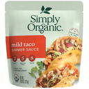 Simply Organic Taco Simmer Sauce Mild 8oz