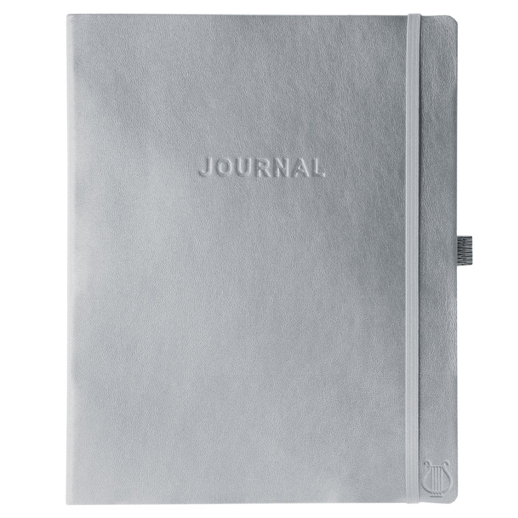 Apollo Journal Silver 8in x 10in