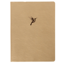Vegan Leather Journal Hummingbird 6 x 8in