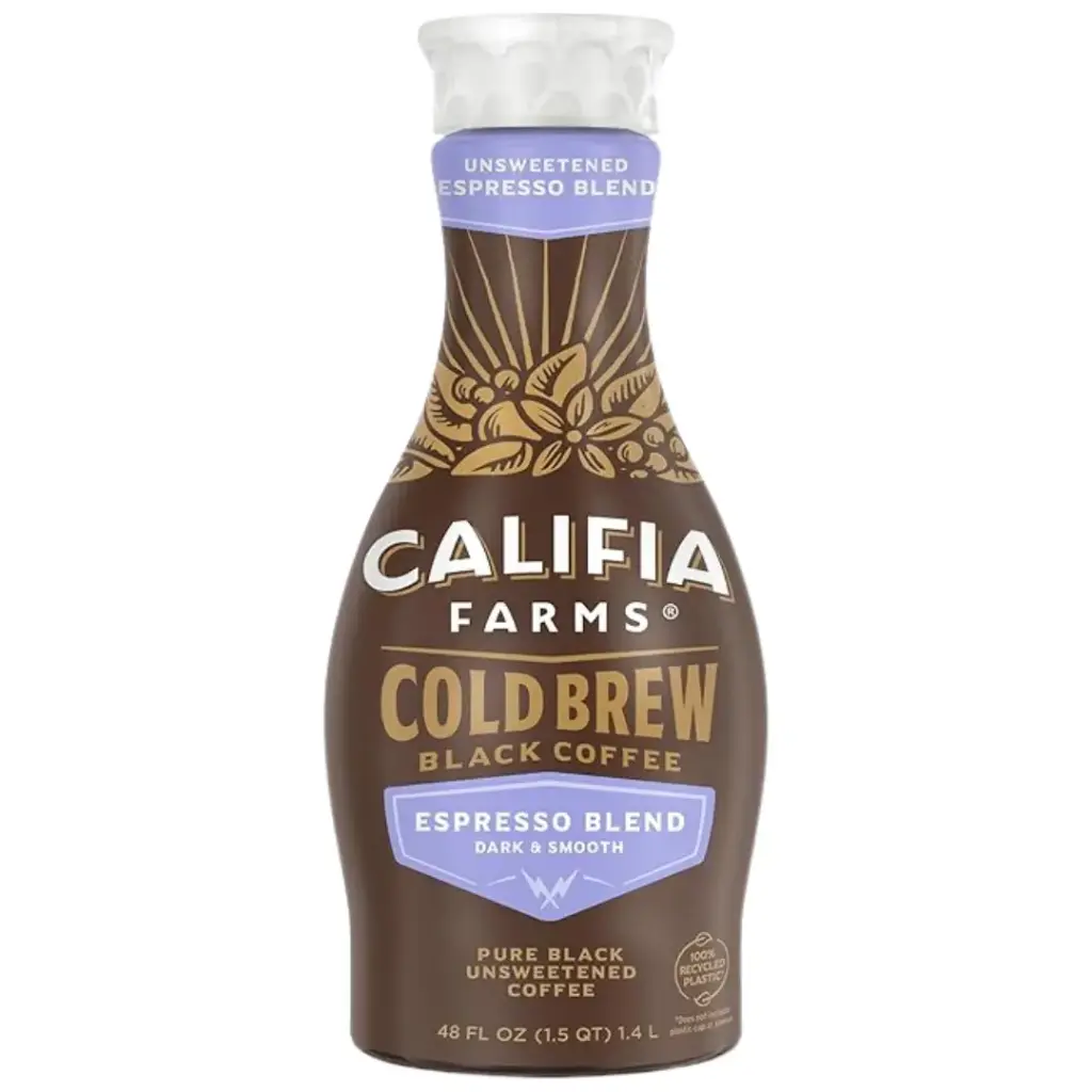 Califia Farms Coffee Cold Brew Black Espresso Blend 48oz