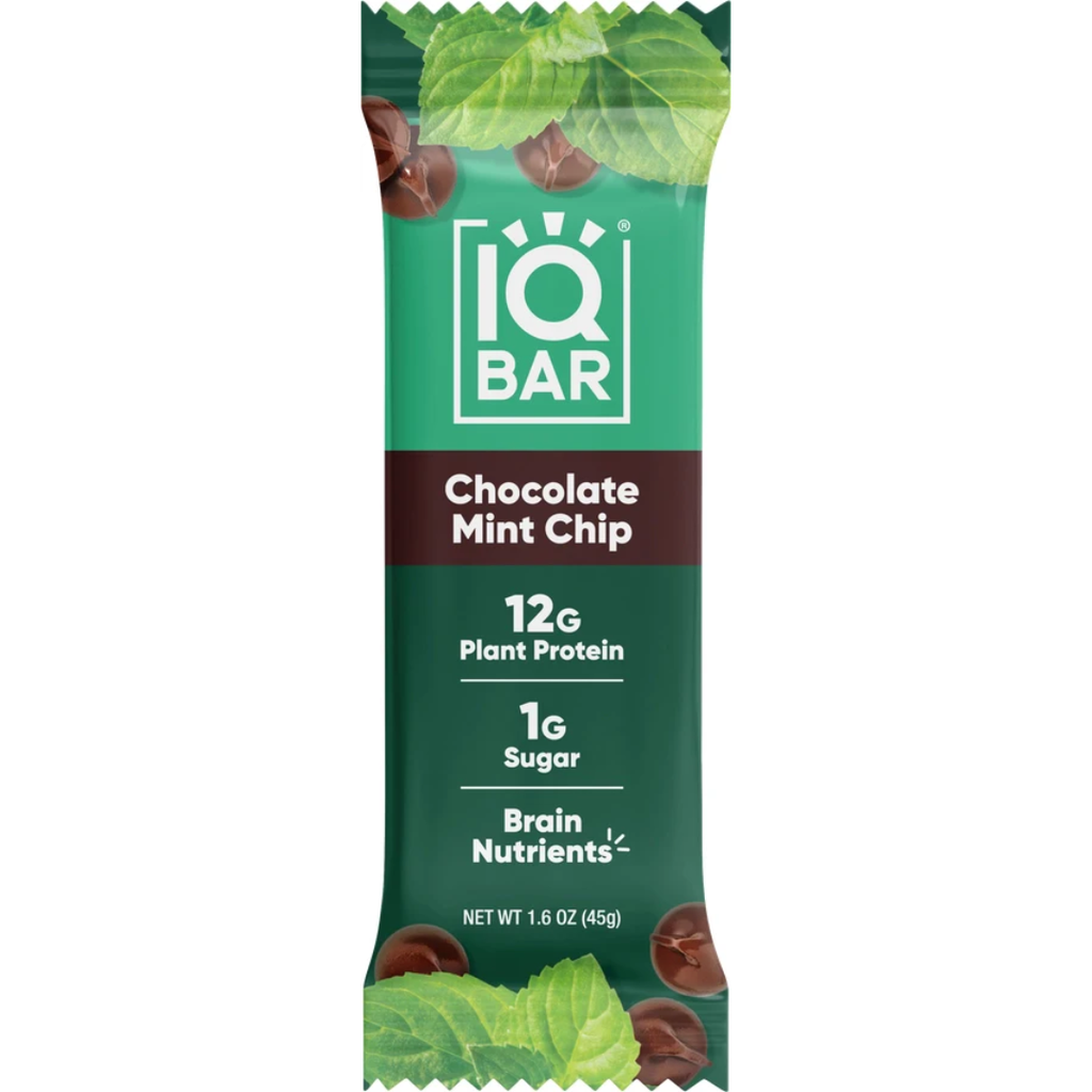 Iq Bar Keto Protein Bar Mint Chocolate Chip 1.6oz