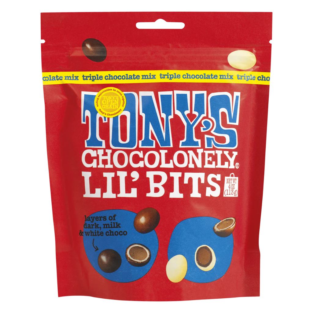 Tony's Chocolonely Lil' Bits Triple Chocolate Mix 4oz