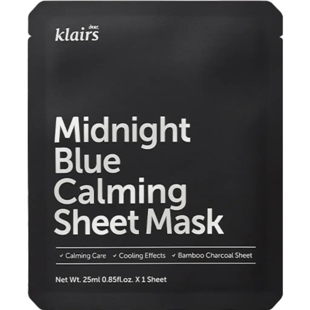 Dear Klairs Midnight Blue Sheet Mask 25ml