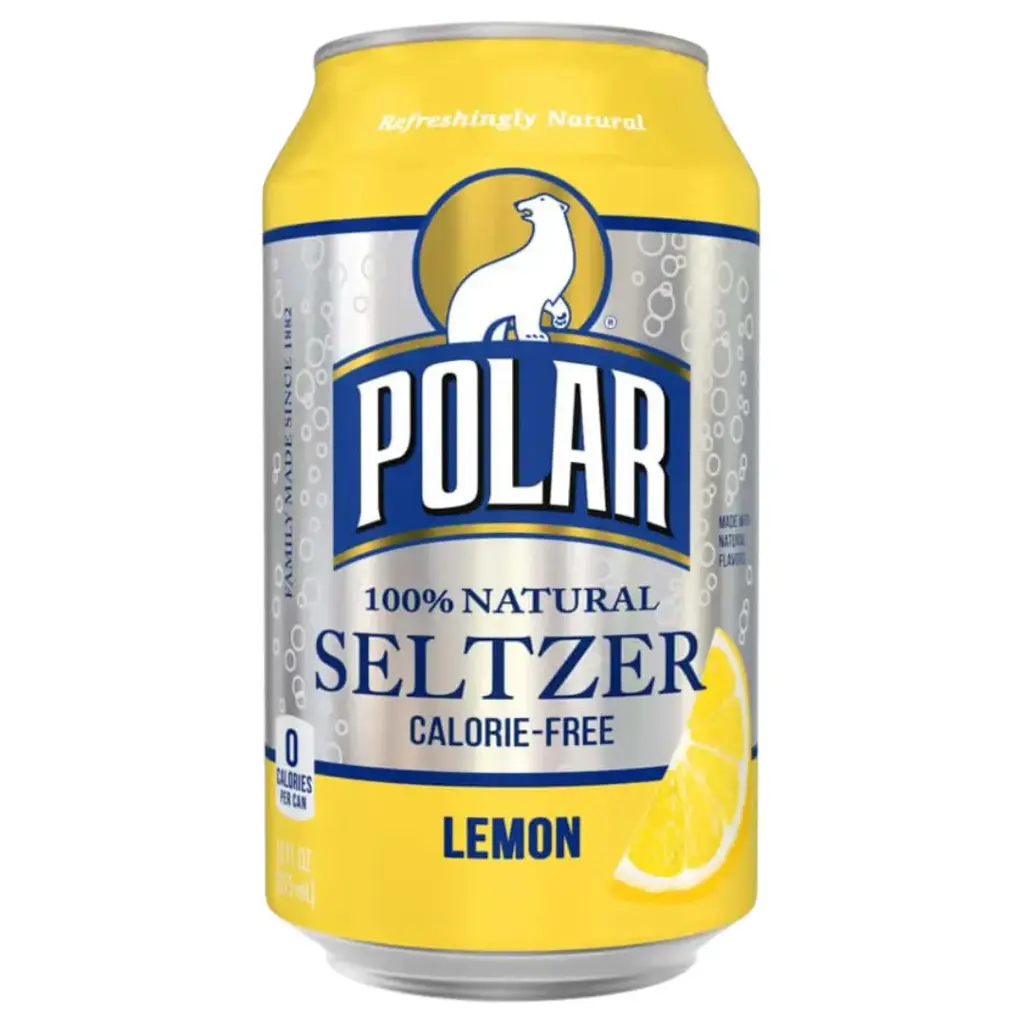 Polar Lemon Seltzer 12oz