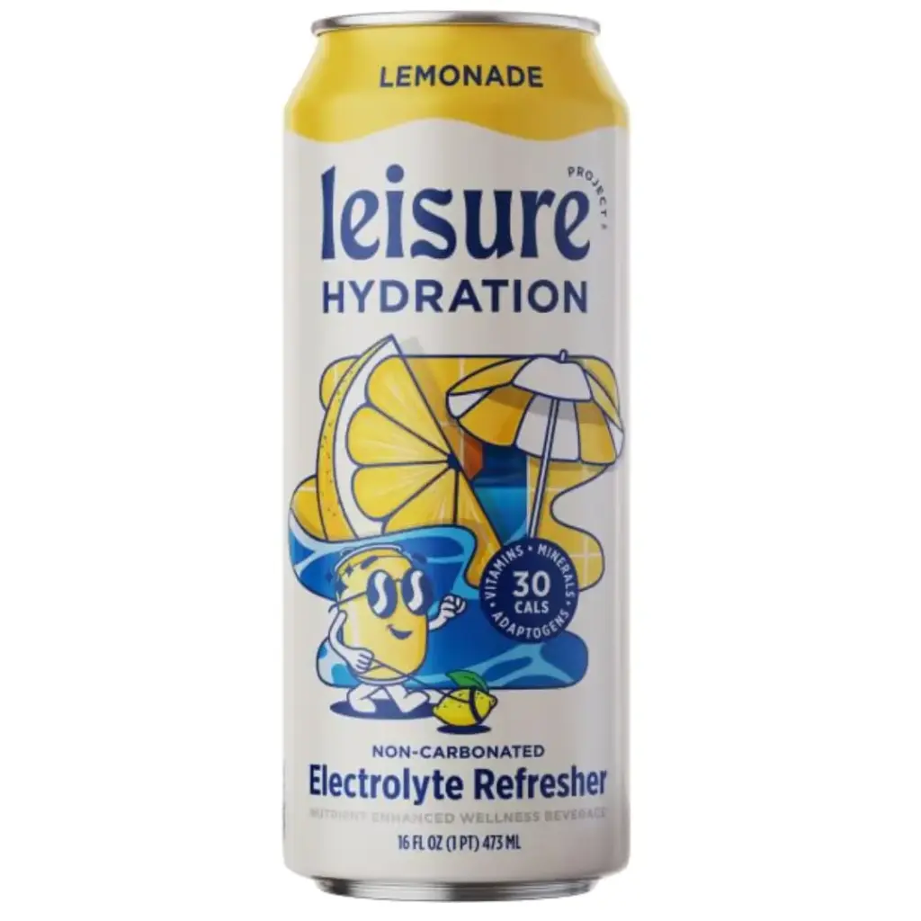 Leisure Project Electrolyte Water Lemonade 16oz