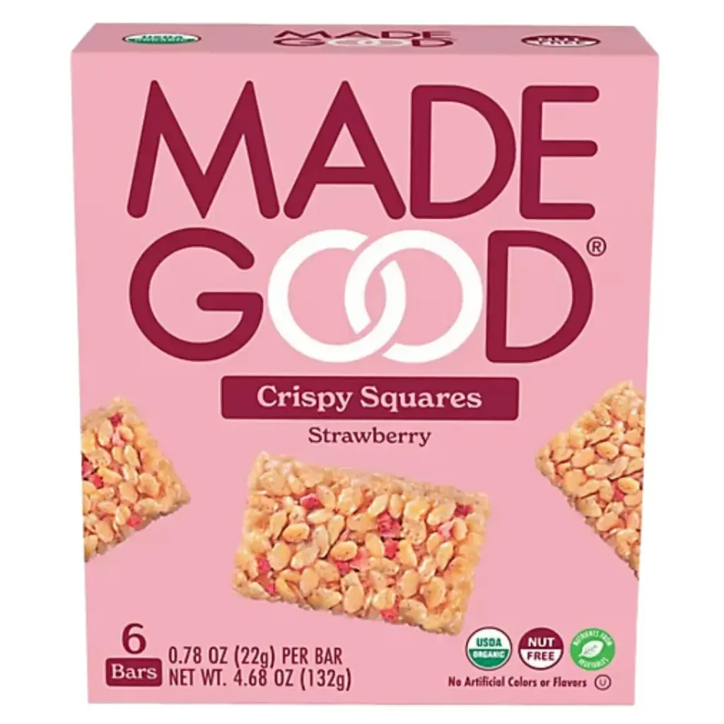 Made Good Organic Strawberry Crispy Squares 4.68oz