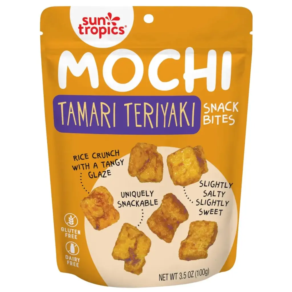 Sun Tropics Mochi Tamari Teriyaki Snack Bites 3.5oz