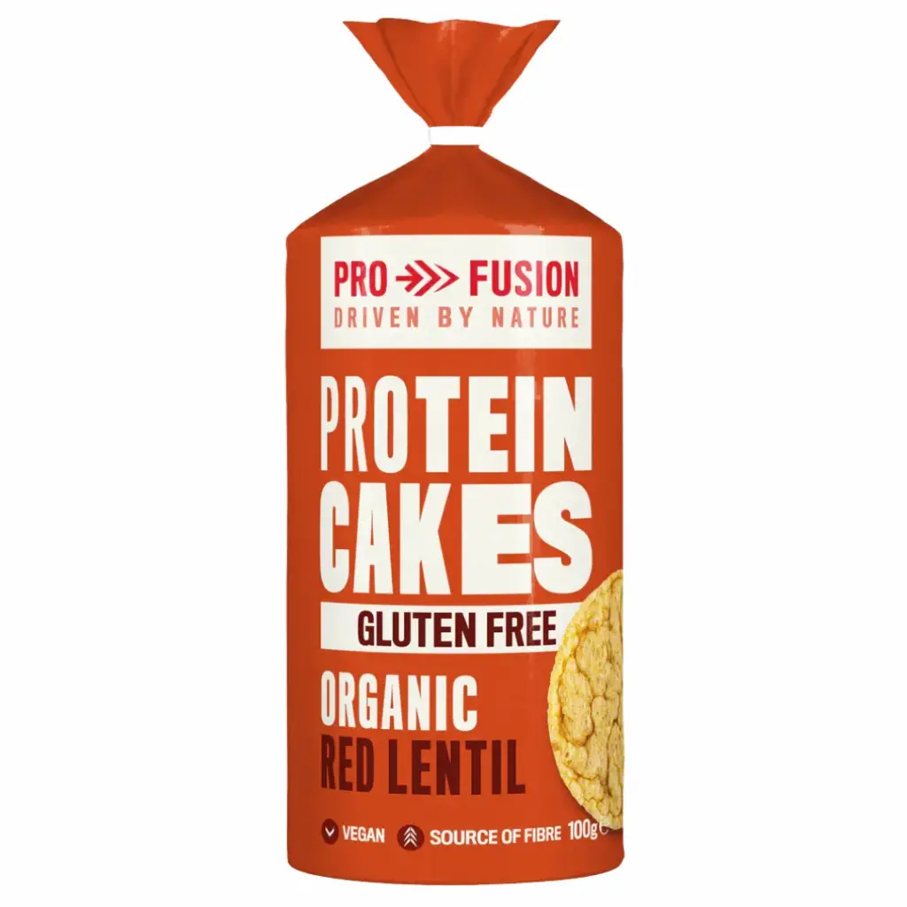 Biona Organic Profusion Red Lentil Protein Cakes 100g