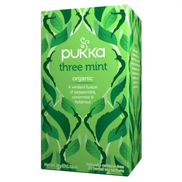 Pukka Organic Three Mint Herbal Blend 20-Bags