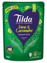 Tilda Microwave Lime and Coriander Basmati Rice 250g