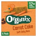 Organix Carrot Cake Soft Oaty Bars 12+ Months 6x23g