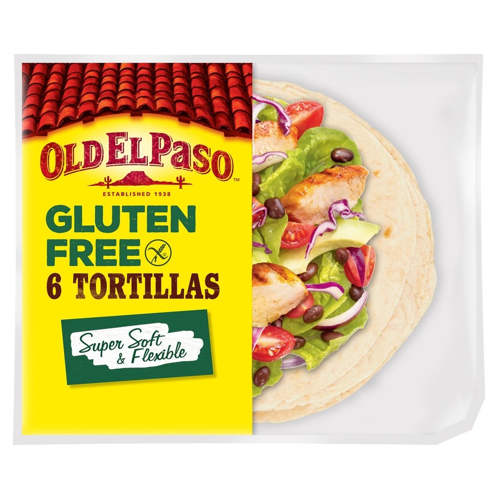 Old El Paso Gluten Free Tortillas 6-Pack