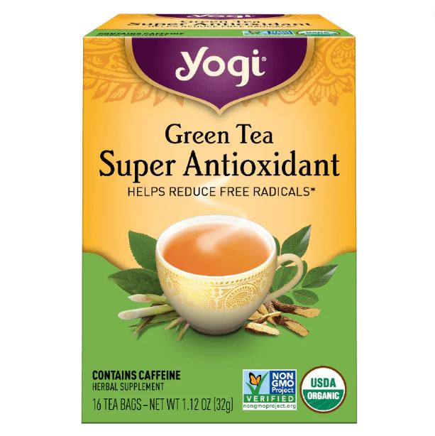 Yogi Tea Organic Superfood Green Tea 16-Bags