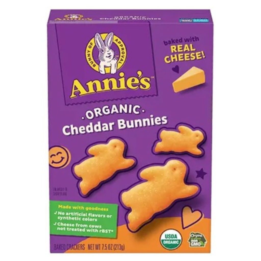 Annie's Organic Cheddar Bunny Crackers 11.25oz