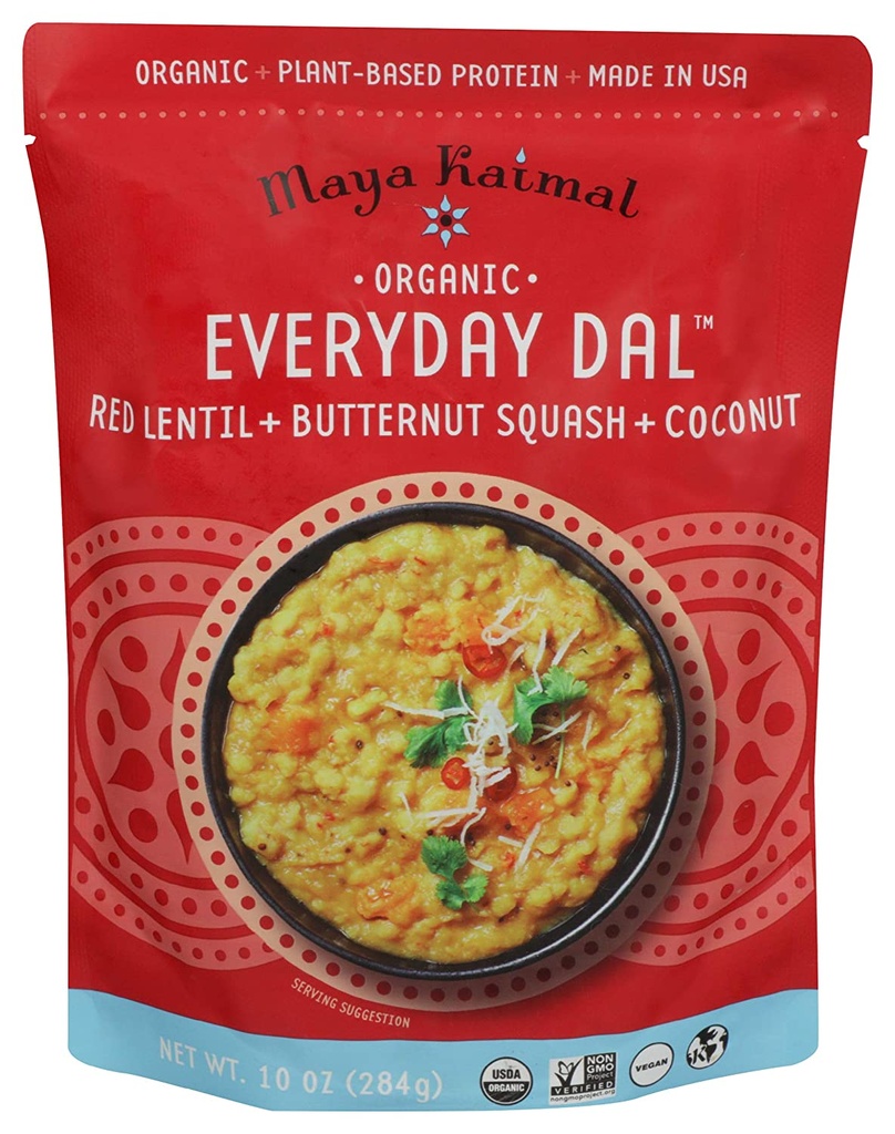Maya Kaimal Everyday Dal Red Lentil, Squash and Coconut 10oz