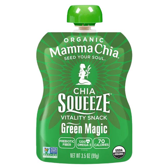 Mamma Chia Squeeze Green Magic 3.5oz