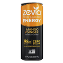 Zevia Zero Calorie Energy Drink Mango Ginger 12oz