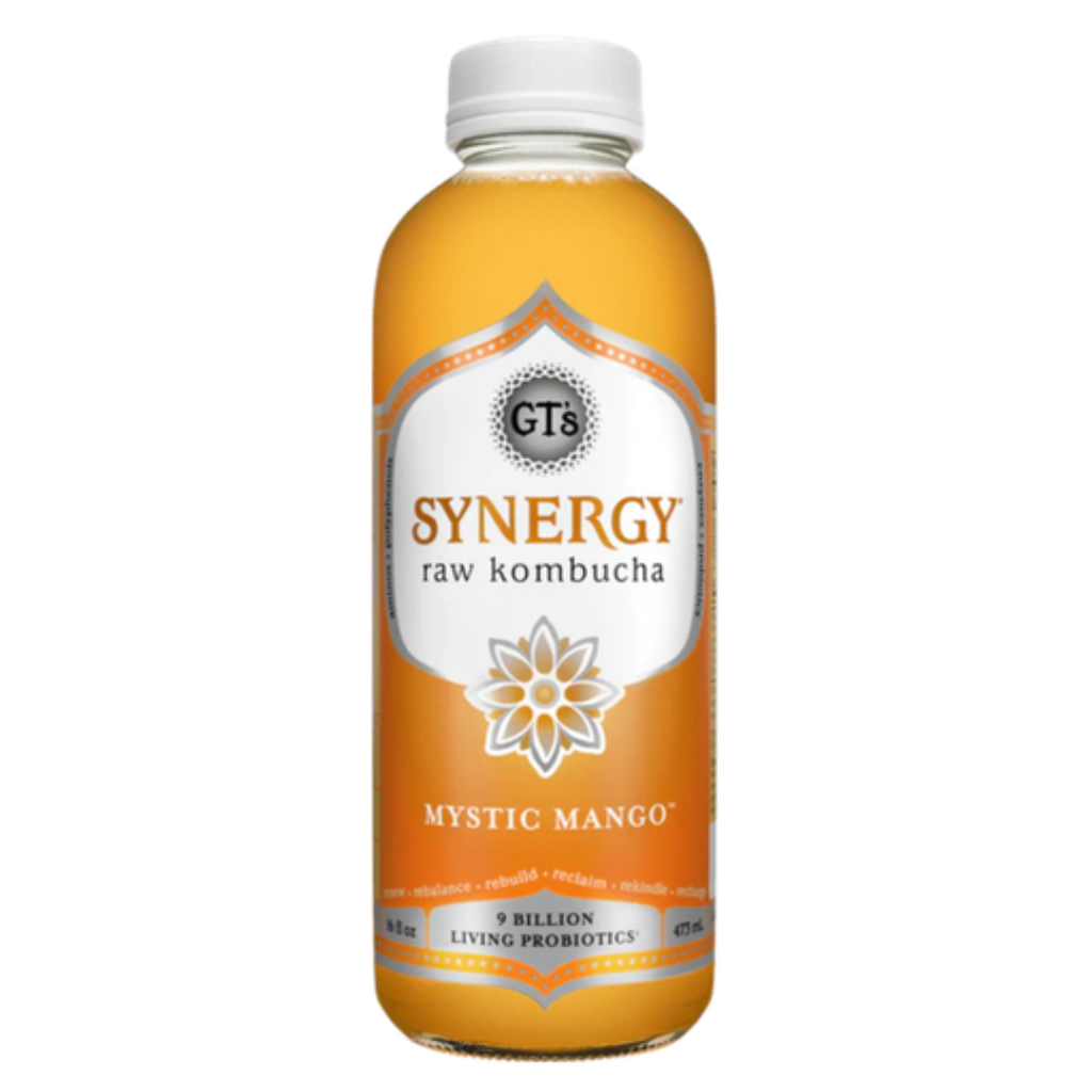 GT's Kombucha Mystic Mango 16oz