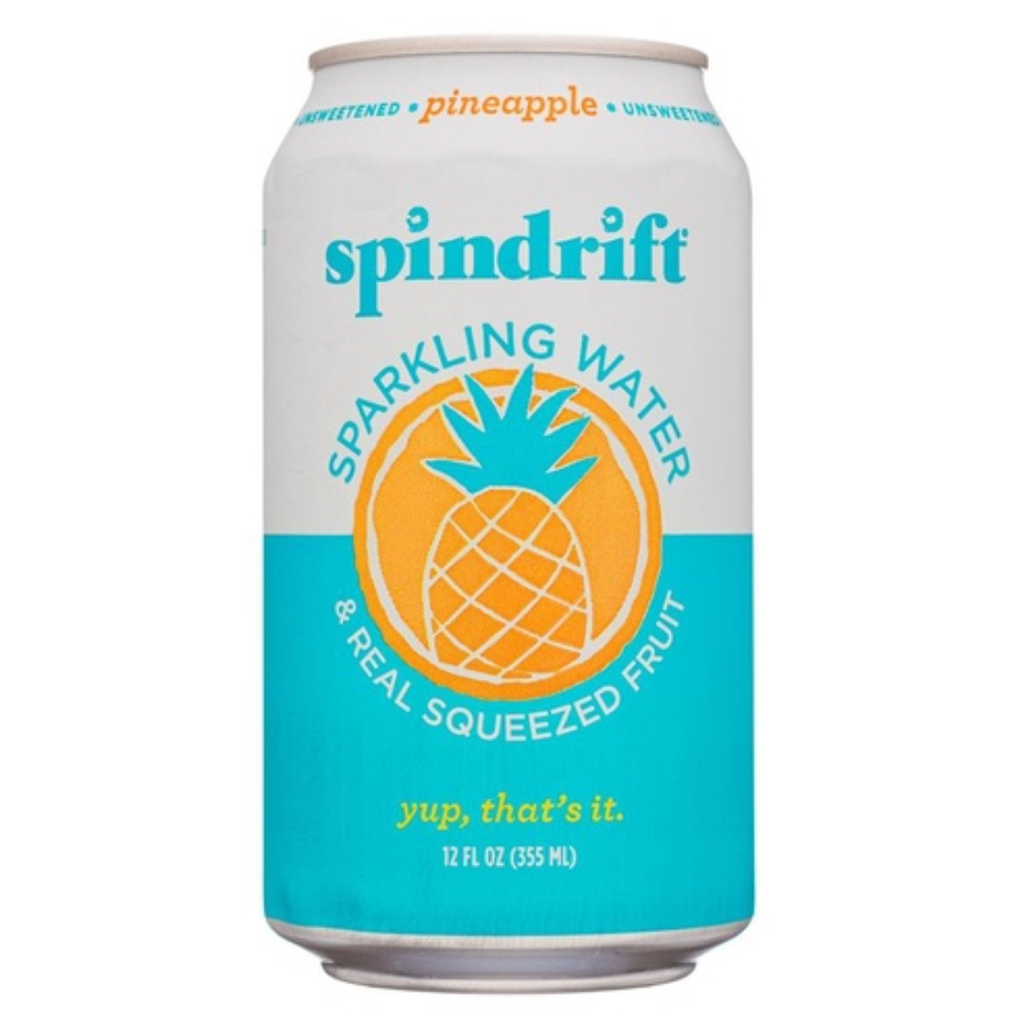 Spindrift Sparkling Pineapple Beverage 12oz