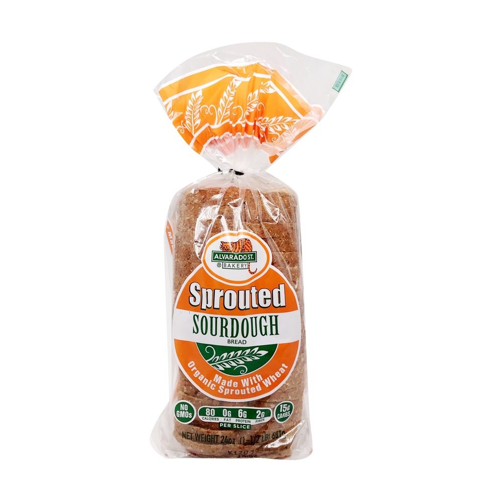 Alvarado St. Bakery Sprouted Plain Sourdough Loaf 16oz