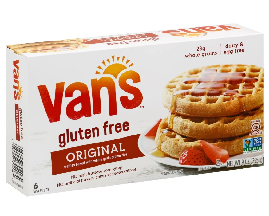 Van's Totally Natural Gluten Free Waffles 9oz