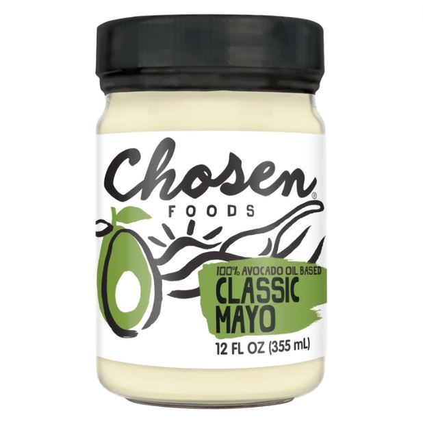 Chosen Foods 100% Pure Avocado Oil Mayonnaise 12oz