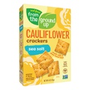 From The Ground Up Sea Salt Cauliflower Crackers 3.5oz