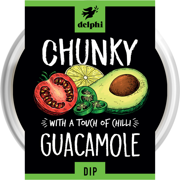 Delphi Guacamole Dip 150g