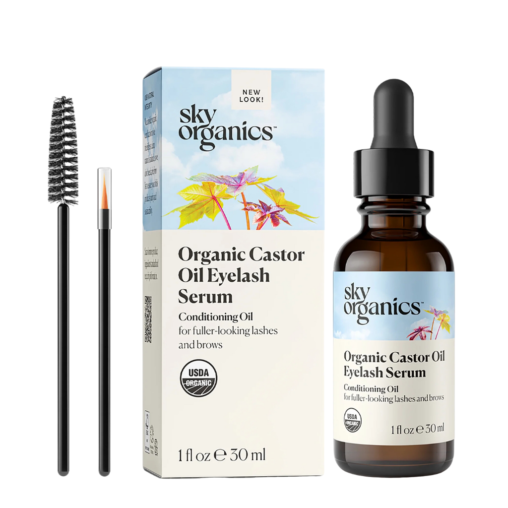 Sky Organics Eyelash Serum with Castor Oil 1oz