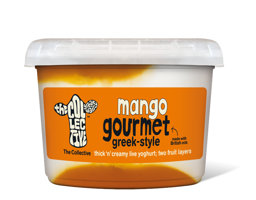 The Collective Dairy Gourmet Live Yogurt Mango 425g