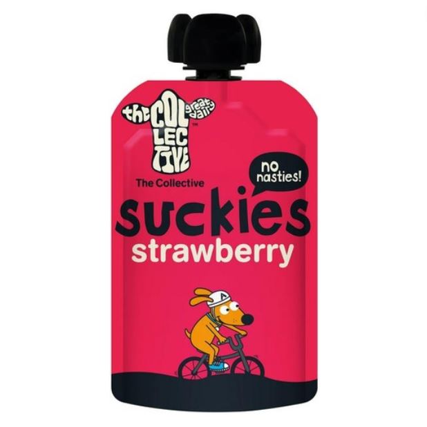 The Collective Dairy Kids Suckies Strawberry 90g