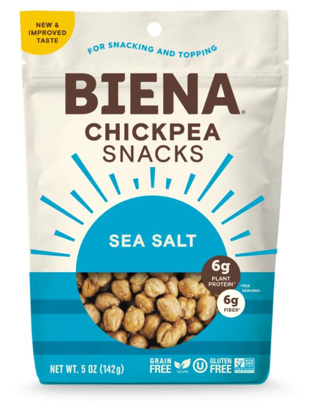 Biena Sea Salt Dried Chickpea Snack 5oz