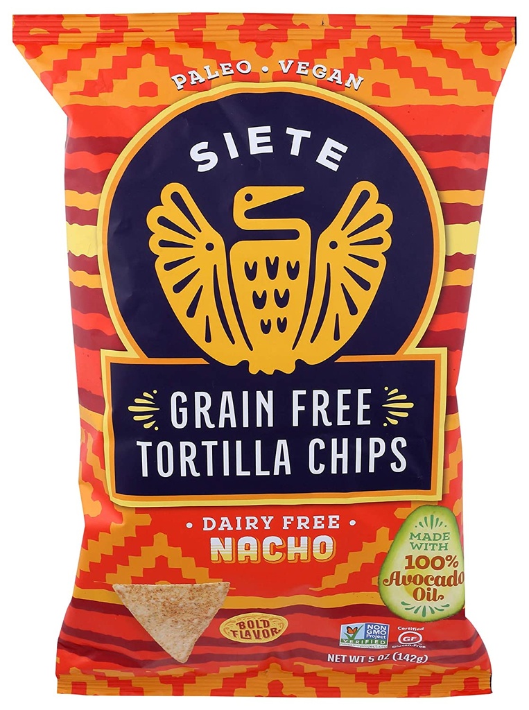 Siete Tortilla Chips Nacho 1oz