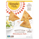 Simple Mills Veggie Pita Crackers Himalayan Sea Salt 4.25oz