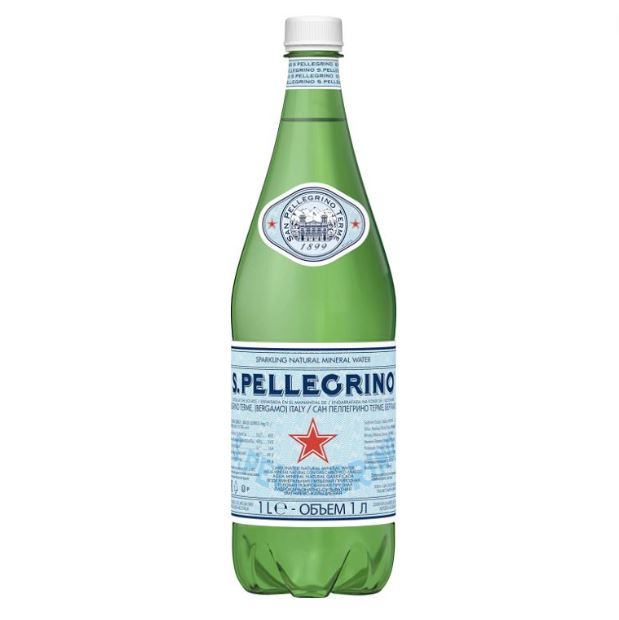 San Pellegrino Natural Sparkling Mineral Water 1L
