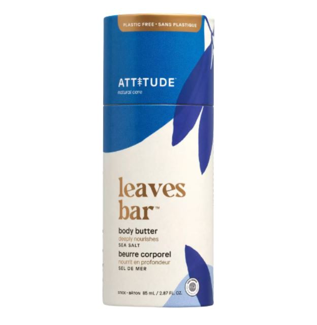 Attitude Leaves Bar Body Butter Sea Salt 85 ml