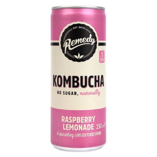 Remedy Kombucha Raspberry Lemonade 250ml