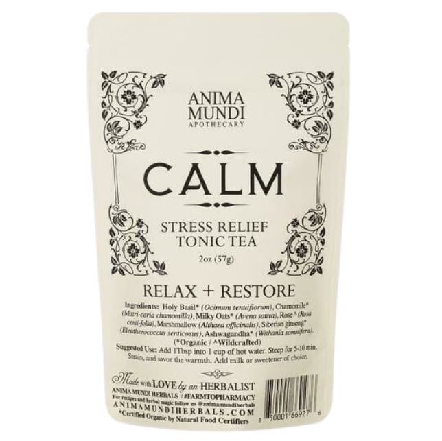 Anima Mundi Calm Stress Relief Tea 2oz