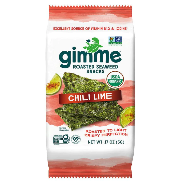 Gimme Seaweed Snack Chili Lime 0.17oz