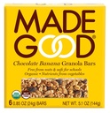 Made Good Organic Granola Bar Choco Banana 6-Pack