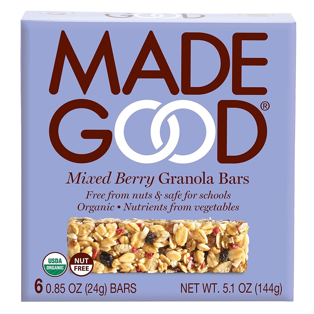 Made Good Organic Granola Bar Mix Berry 6-Pack