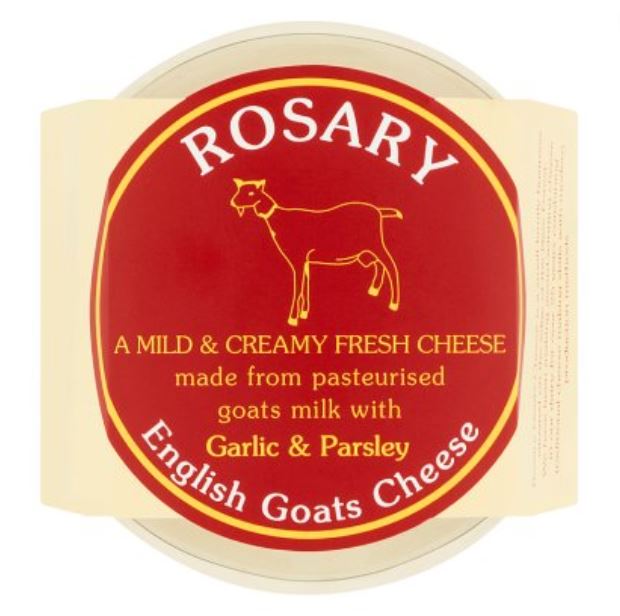 Rosary Ash Garlic & Herb Goat Cheese 100g