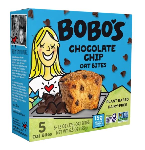 Bobo's Oat Bites Chocolate Chip 5 Pack