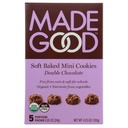 Made Good Organic Soft Baked Mini Cookies Double Chocolate 4.25oz