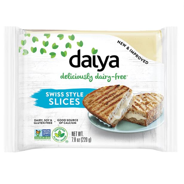 Daiya Foods Dairy-Free Swiss Style Slices 7.8oz