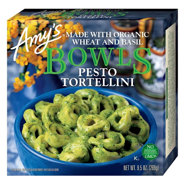 Amy's Organic Pesto Tortellini Bowl 9.5oz