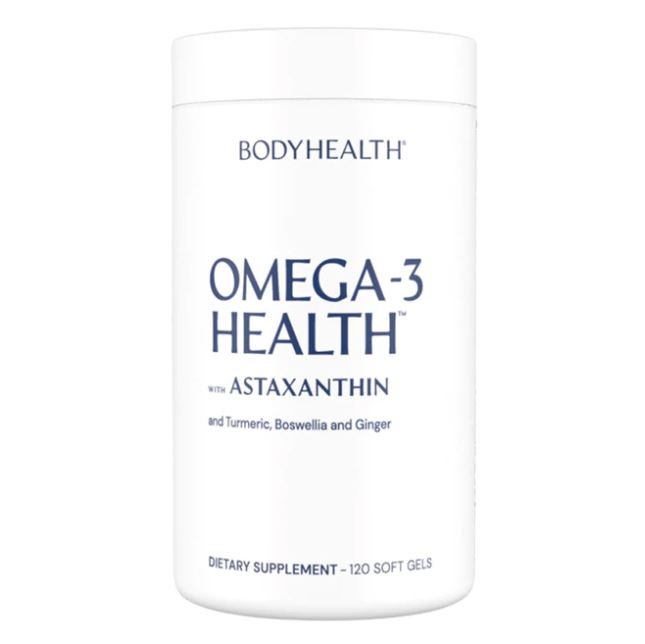 BodyHealth Omega-3 Health Supplements 60ct