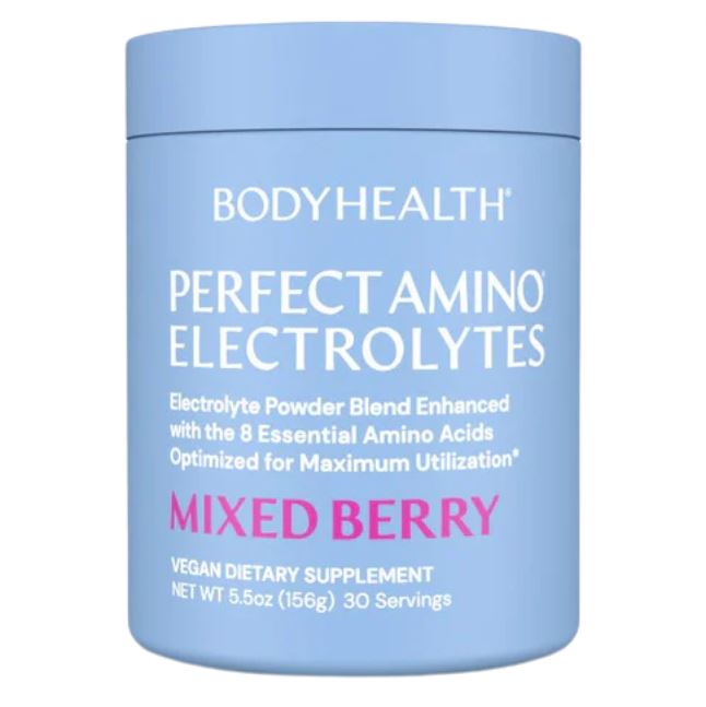 BodyHealth Perfect Amino Electrolytes Supplements Mixed Berry 5.5oz