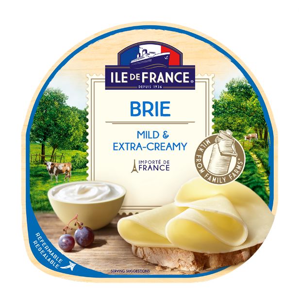 Ile De France Brie Slices 150g